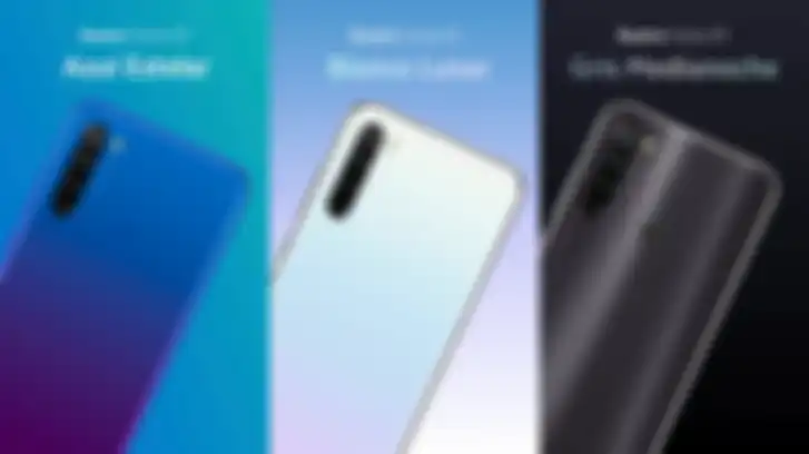 Varian warna yang tersedia untuk Redmi Note 8T