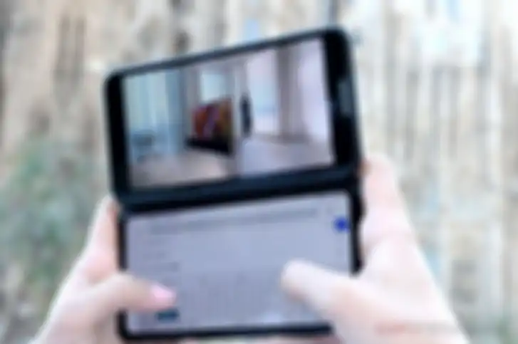 Dual layar LG V50 ThinQ 5G