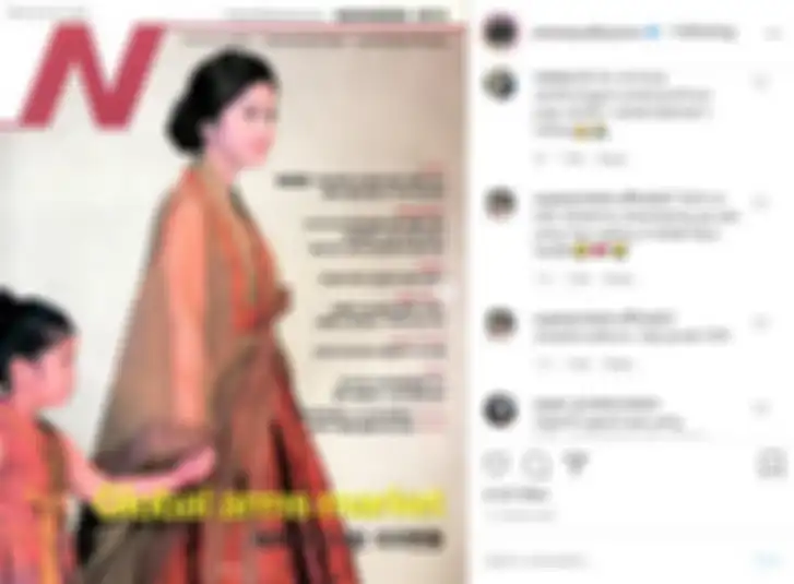 Annisa Pohan dihujani pujian usai ketahuan pernah muncul di cover majalah Korea Selatan bersama anak semata wayangnya 