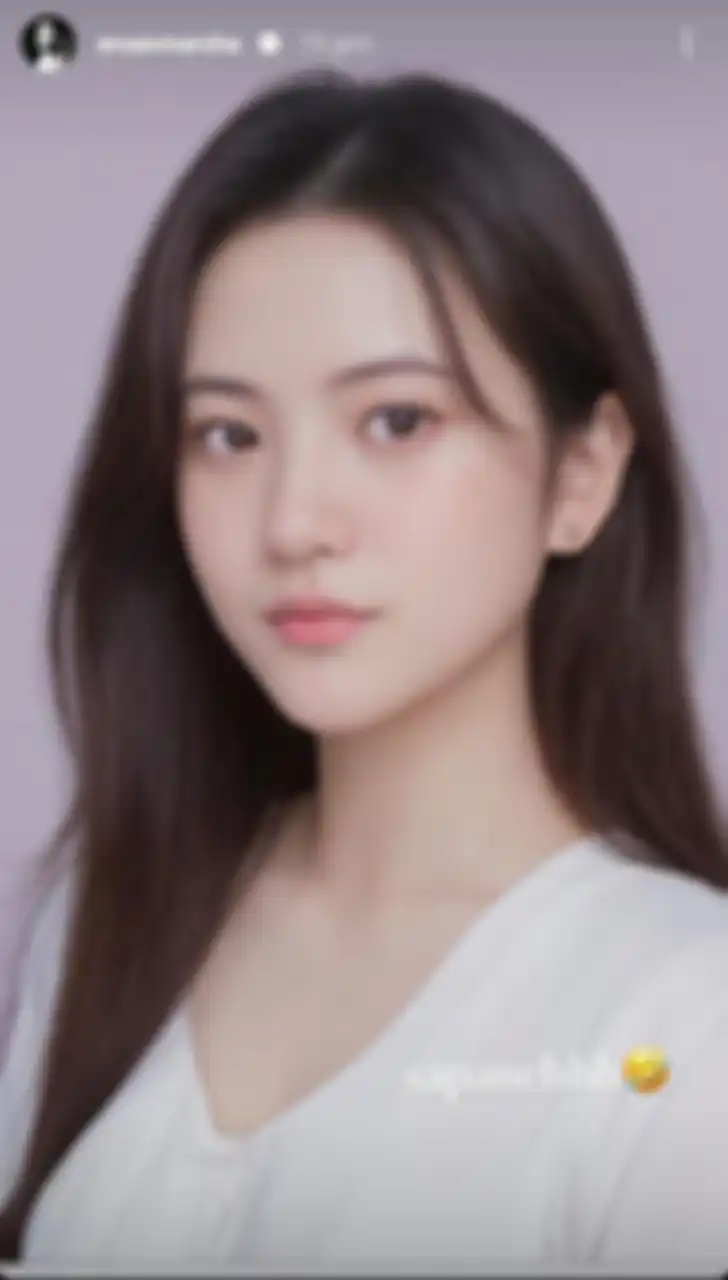 Marsha Aruan pakai Snow AI Profile a la orang Korea