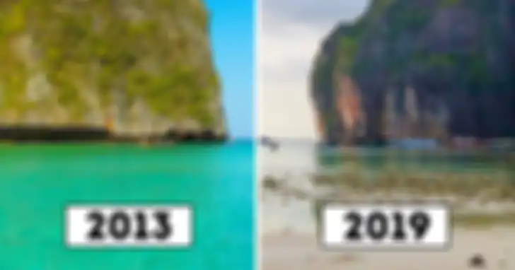 Maya Bay di Phi Phi Islands, Thailand
