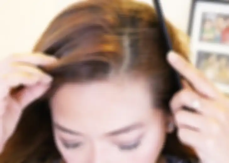 Belahan rambut