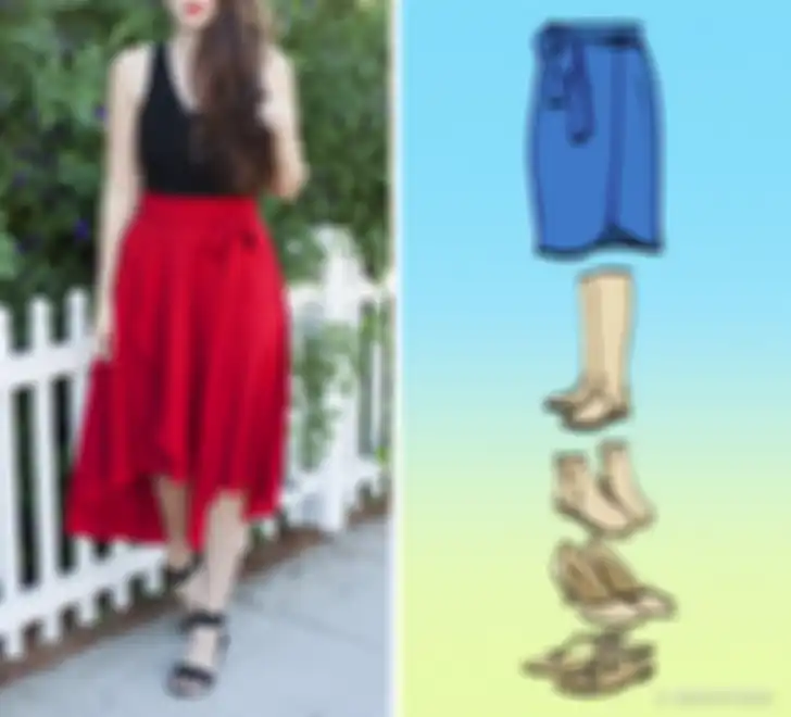 wrap skirt