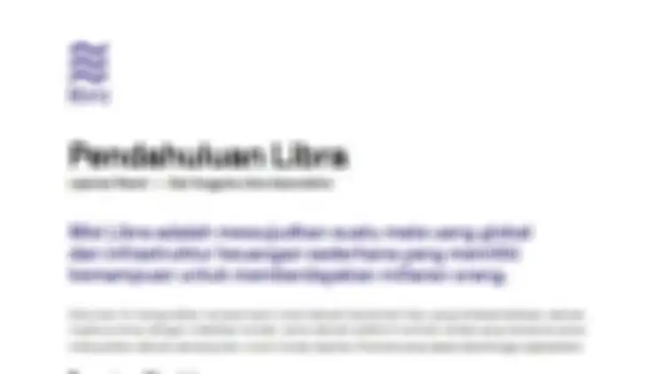 Dokumen Whitepaper Libra dalam bahasa Indonesia