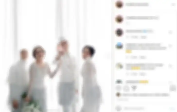 Unggahan Ricci pamer kebersamaan dengan Ifan Seventeen, Citra Monica dan Rania usai acara pernikahan