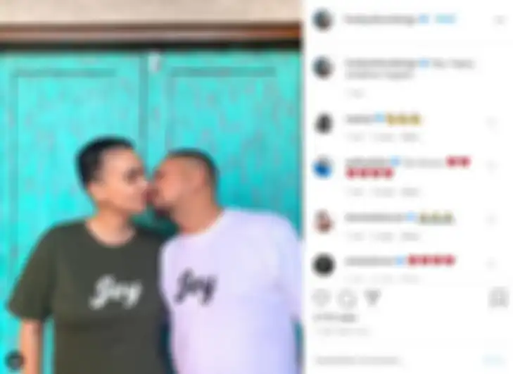 Franky Sihombing setia dukung Feby Febiola yang kini derita sakit parah.