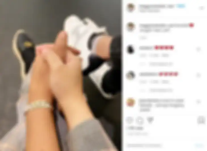Meggy Wulandari bikin netizen heboh usai pamer foto saat genggaman tangan dengan seseorang.