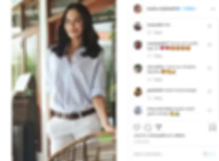 Komentar netizen memuji tampilan Sophia Latjuba