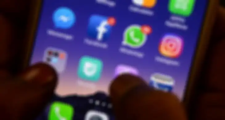 This photo illustration taken on March 22, 2018 shows apps for Facebook, Instagram, Whatsapp and other social networks on a smartphone in Chennai. / AFP PHOTO / ARUN SANKAR        (Photo credit should read ARUN SANKAR/AFP/Getty Images)