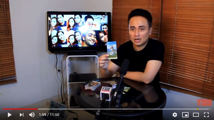 Tangkap layar youtube: Denny Darko saat meramal Ayu Ting Ting dan Shaheer Sheikh