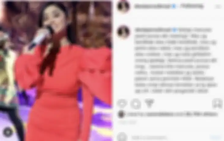 Dewi Perssik tulis nasihat bijak soal aib dan dosa manusia.
