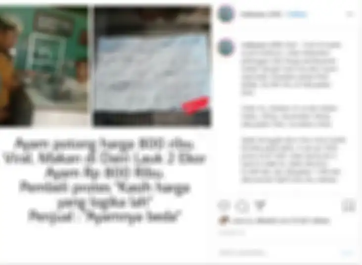 Tangkap layar rumah makan viral.