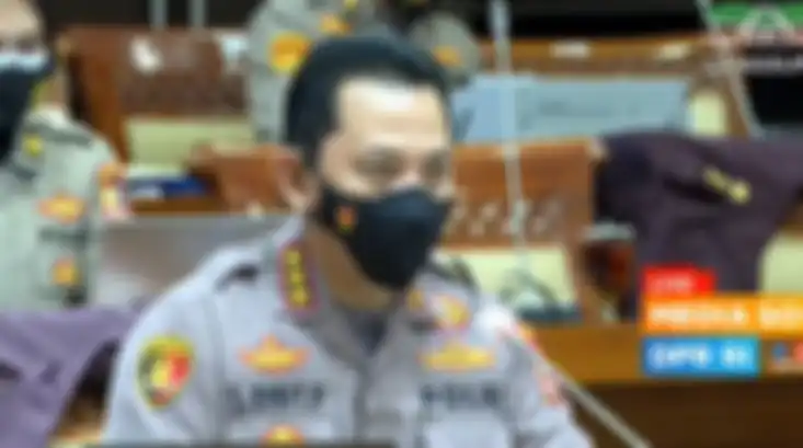 Calon Kapolri Komjen Sigit saat fit and proper test di Komisi III DPR