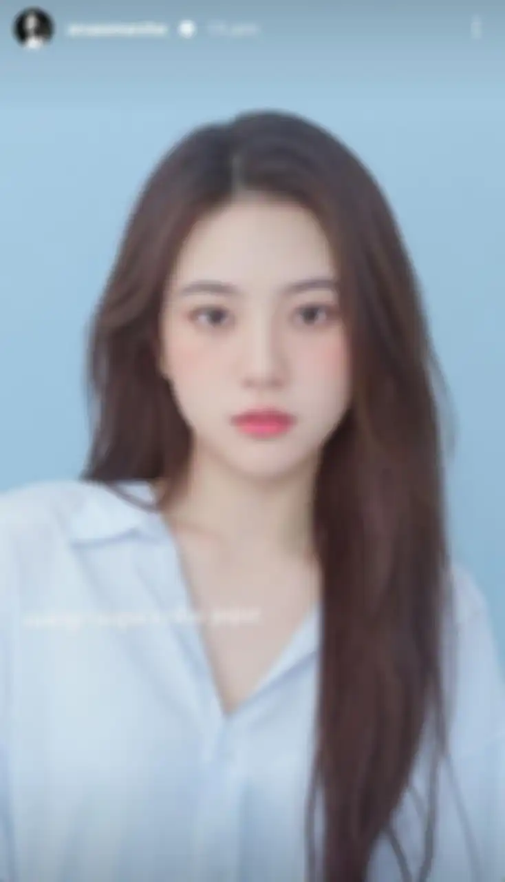 Marsha Aruan pakai Snow AI Profile a la orang Korea