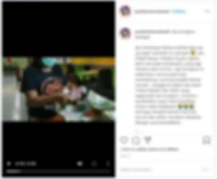 viral video nasi bungkus berisi uang Rp 1 Juta 