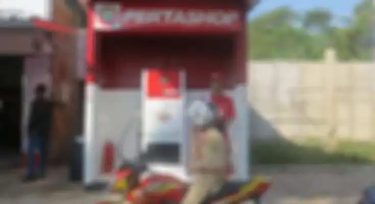 Harga bensin di SPBU mini Pertashop sama dengan di SPBU Pertamina