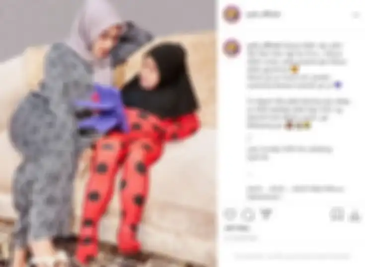 Syahrini dan sang keponakan
