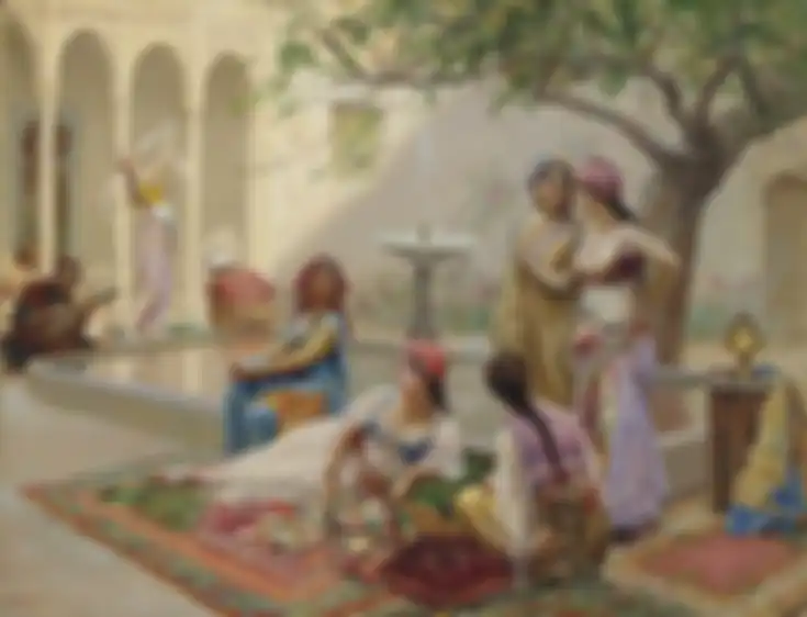 (Ilustrasi) Harem Kesultanan Mughal