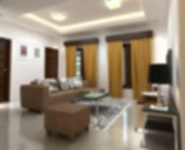 Ilmu feng shui mengatur desain ruang tamu menjadi seperti ini agar bisa membawa hoki masuk ke dalam rumah. 