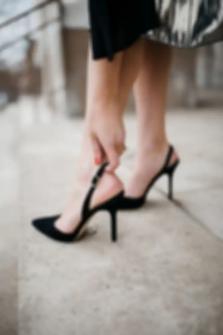 slingback heels