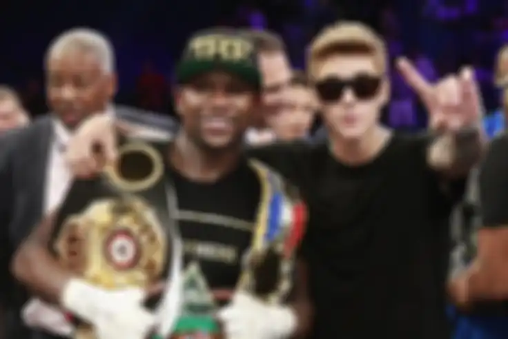 Justin Bieber dan Floyd Mayweather