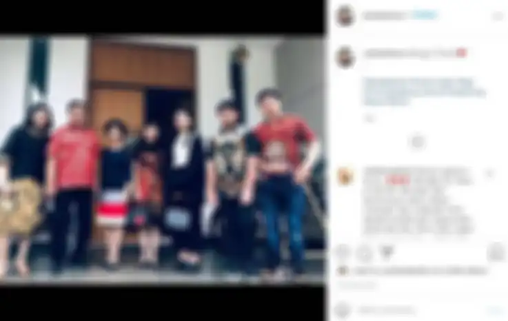 Tampilan sederhana Veronica Tan saat rayakan Imlek 2021