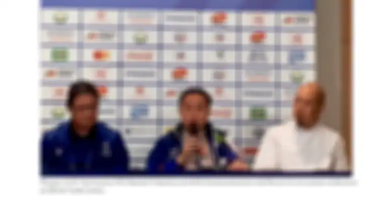 Ketua panitia penyelenggara SEA Games 2019, Tats Suzara saat menjelaskan kondisi SEA Games 2019.