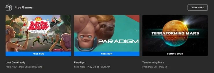 Game gratis Epic Games