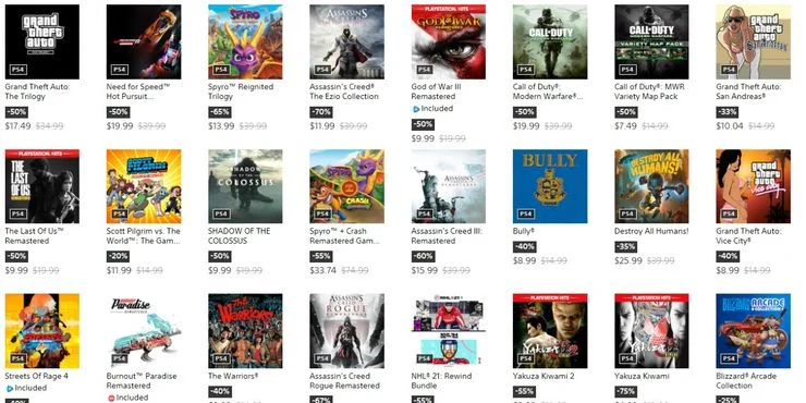 Diskon di PS Store