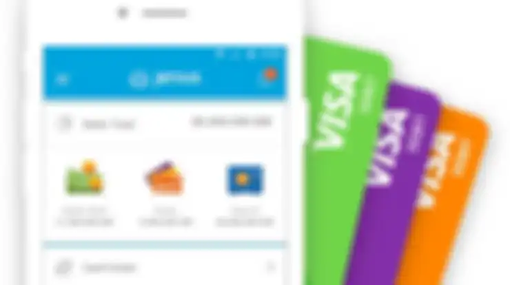 Aplikasi Jenius dan kartu Debit