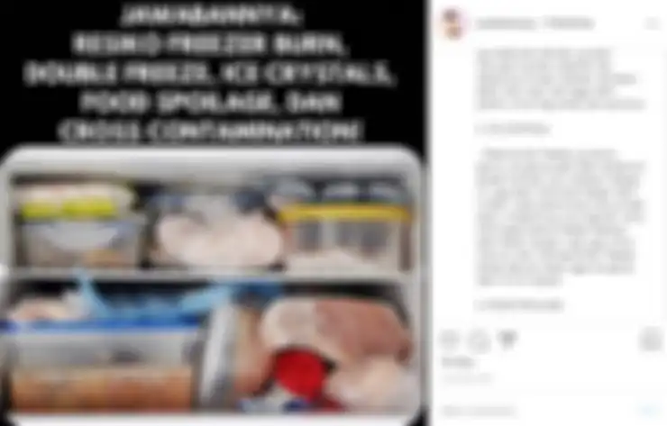 Edwin Lau bicara soal kondisi freezer