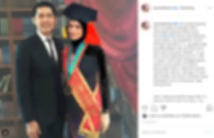 Donita bagikan foto wisuda