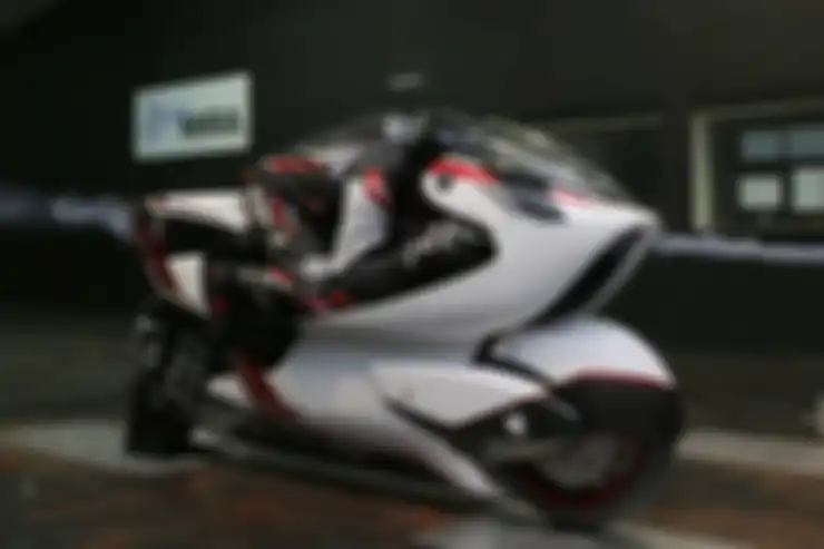 Motor listrik WMC250EV dari White Motorcycle Concepts (WMC).