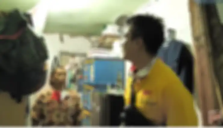 Rumah pak Slamet, supir Baim Wong