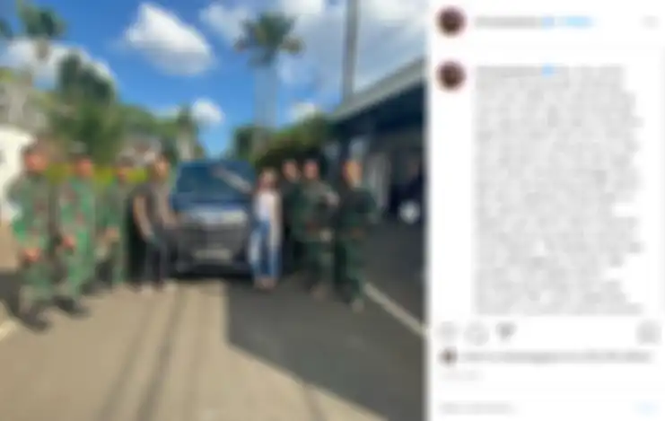 Elina Joerg mendapat THR mobil baru dari sang kekasih