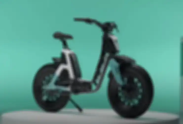 Sepeda listrik Yamaha.