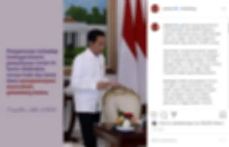 Unggahan Jokowi soal gelombang kedua Covid-19