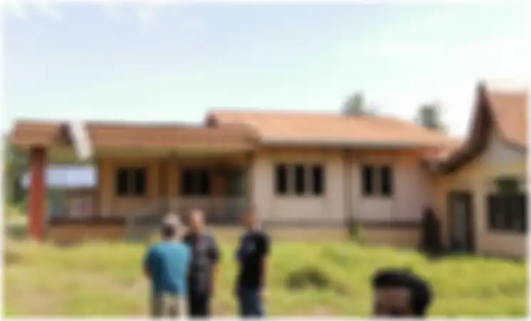 Rumah ditemukannya mayat