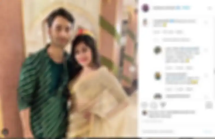 Unggahan Shaheer yang dikomentari Nabila Syakieb