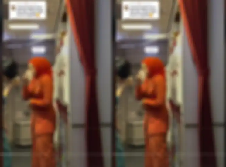 Pramugari Garuda Indonesia berjilbab viral di TikTok