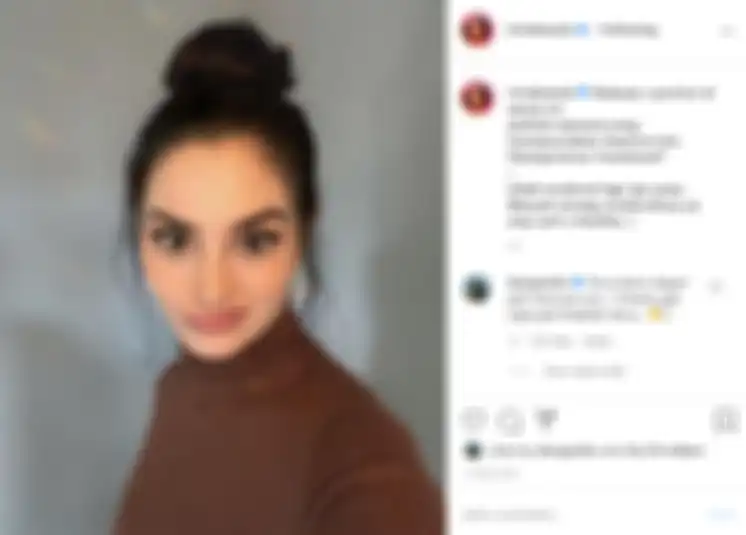 Foto unggahan Ririn Ekawati yang dikomentari Ibnu Jamil. 