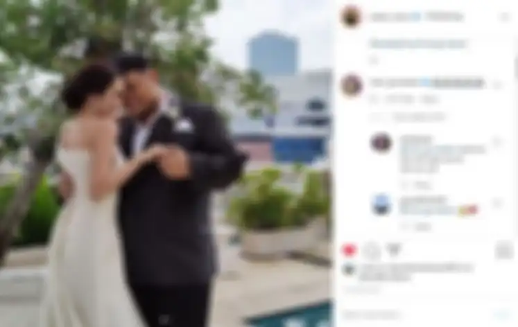 Foto prewedding Ivan Gunawan dan kekasihnya, Bella Aprilia Sant.