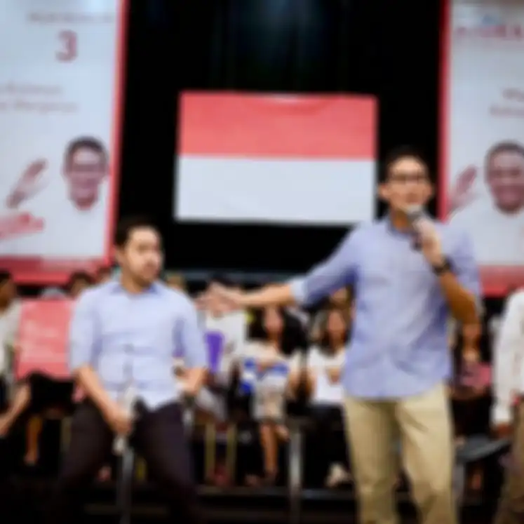 Roestiandi Tsamanov & sandiaga Uno