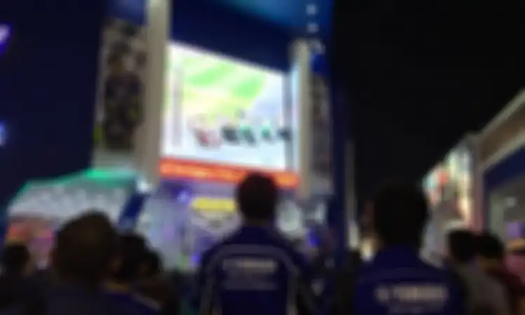 Yamaha gelar nobar balap WSSP 300 di Jakarta Fair Kemayoran