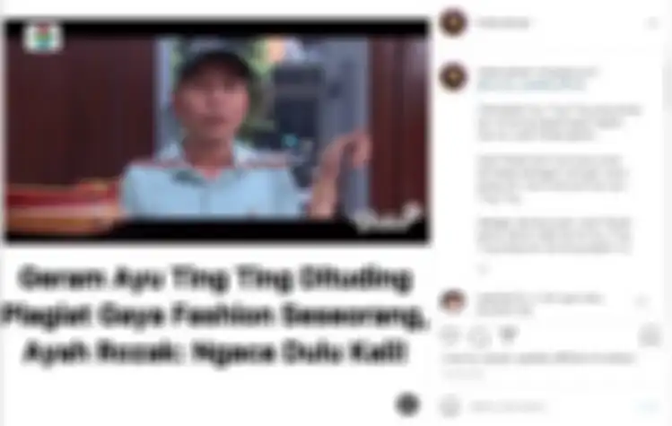 tanggapan ayah Rozak terkait sang anak yang dituding plagiat 