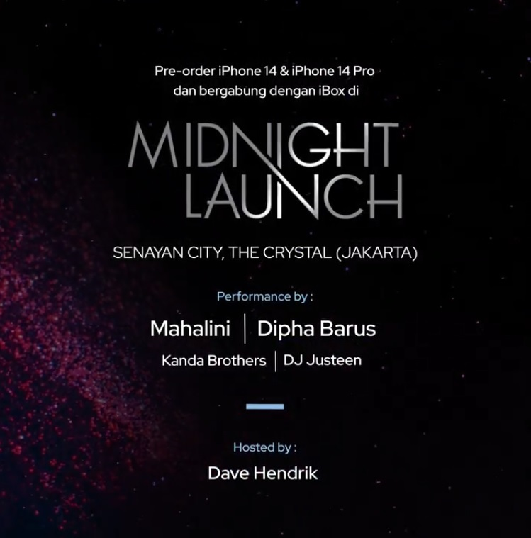 iBox Midnight Launch di Jakarta