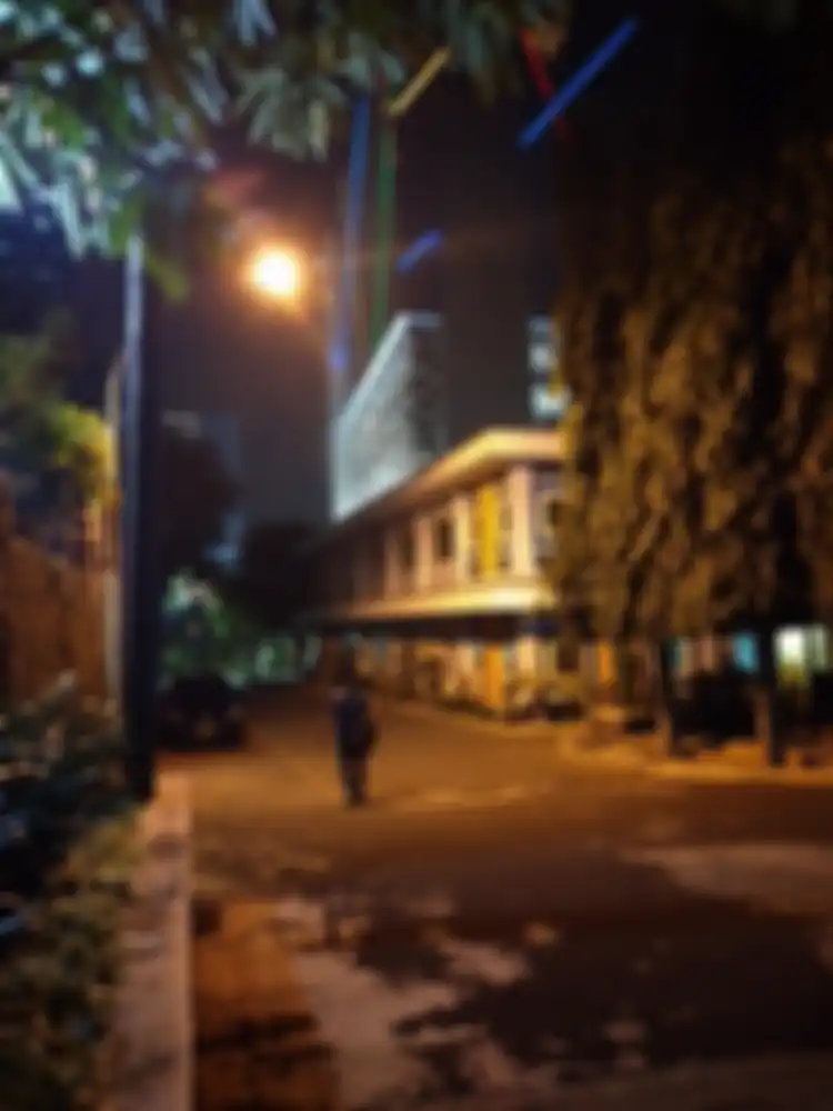 Samsung A20s hasil foto malam