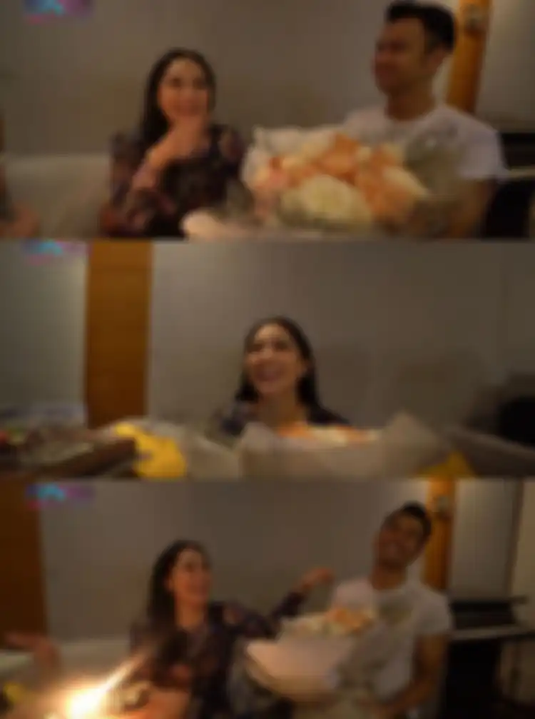 Kejutan Raffi untuk Gigi di hari ulang tahun pernikahan mereka yang ke-5