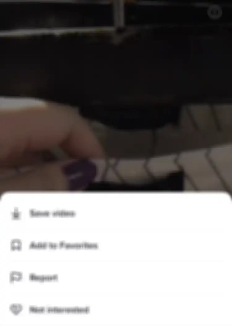 Tap Save video