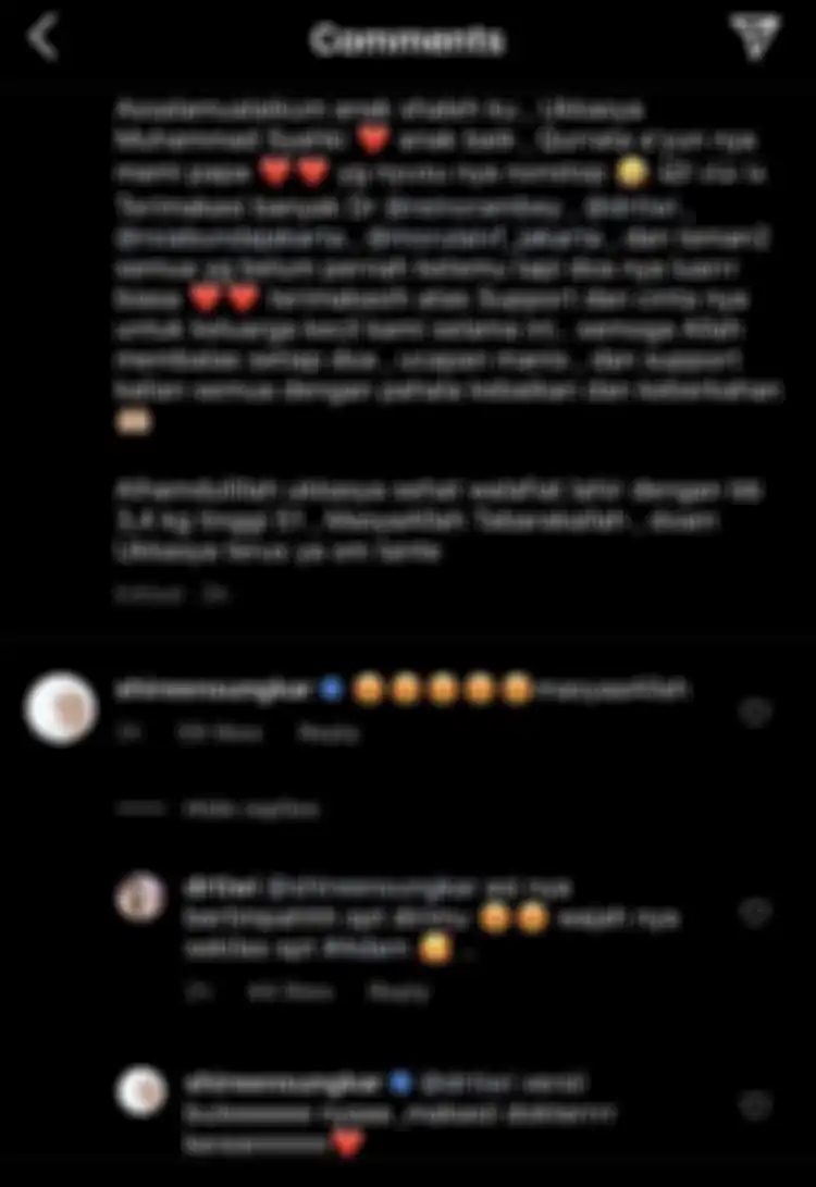 Shireen Sungkar beri bocoran wajah anak Zaskia Sungkar.
